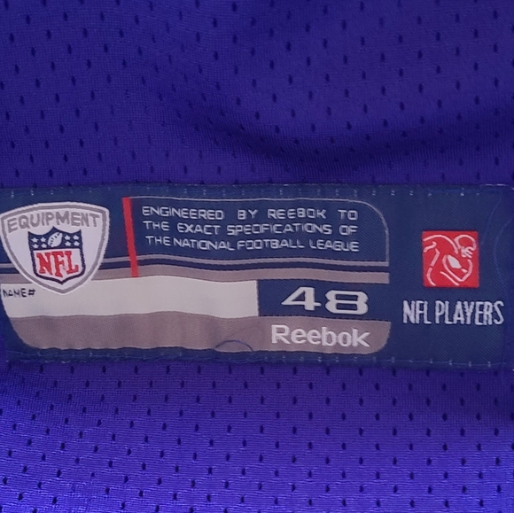 Mens Reebok Sz 48(L) ADRIAN PETERSON Vikings NFL Football Jersey, Pre-owned - Picture 3 of 3